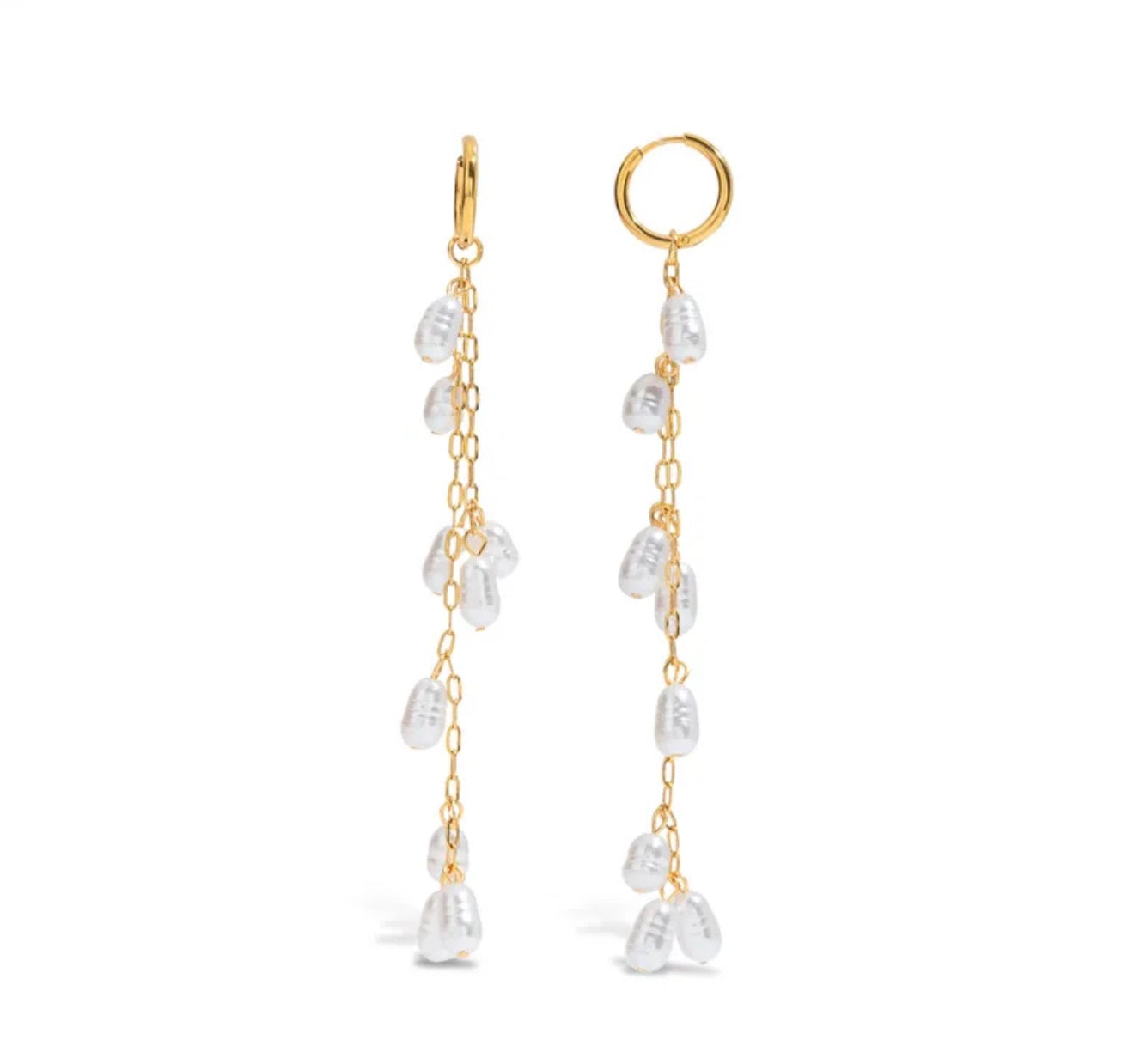 Pearlfall Earrings
